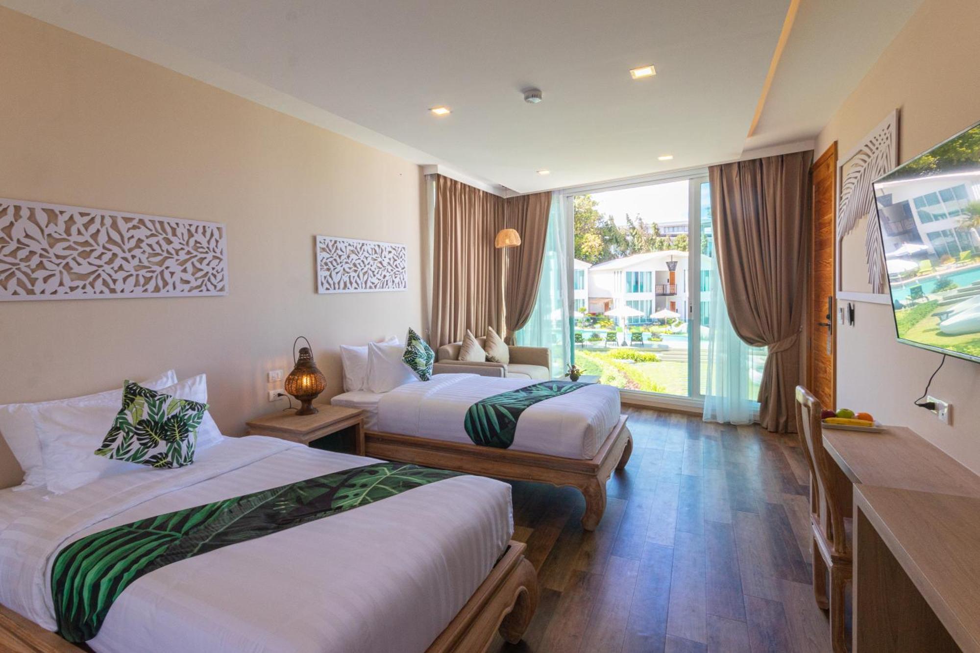 Vannee Golden Sands Beachfront Resort Haad Rin Ngoại thất bức ảnh